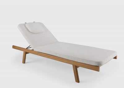 Modernūs lauko baldai gultas Roda 1