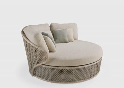 Modernūs lauko baldai gultas Santorini 1